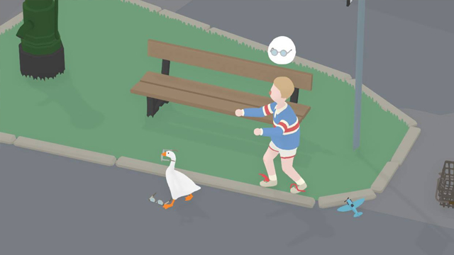 Untitled Goose Game - How to Make Groundskeeper Wear Sun Hat 