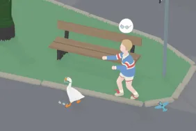 untitled goose game how to make the boy wear the wrong glasses