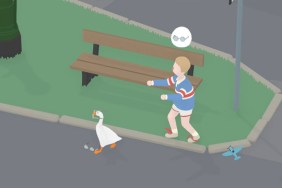untitled goose game how to make the boy wear the wrong glasses