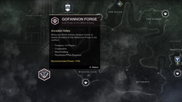 Destiny 2 how to access forge ignition activity
