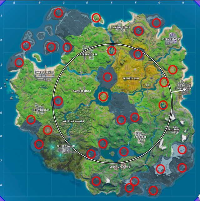 Fortnite Forged in Slurp Challenges Cheat Sheet