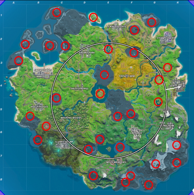Fortnite Forged in Slurp Challenges Cheat Sheet