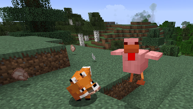 Foxes, Suspicious Stew, and more in Bedrock