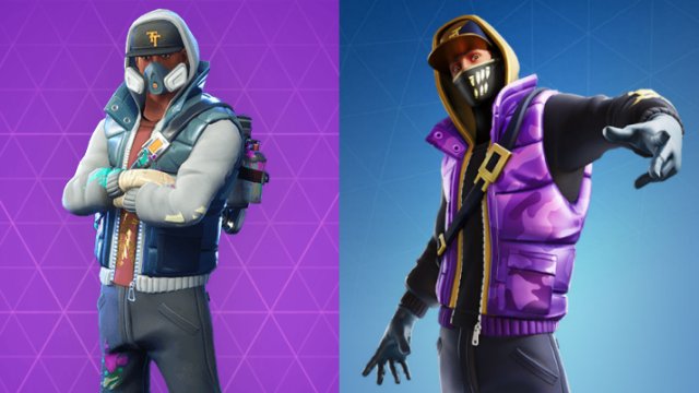 Ninja Fortnite skins recycle