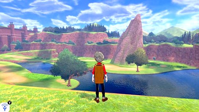 Pokemon Sword and Shield map size Wild Area