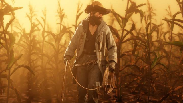 Red Dead Online Halloween corn man