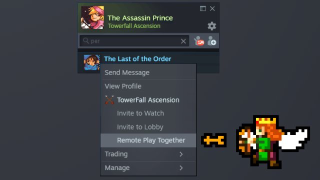 How to install and play Undertale together in steam remote play