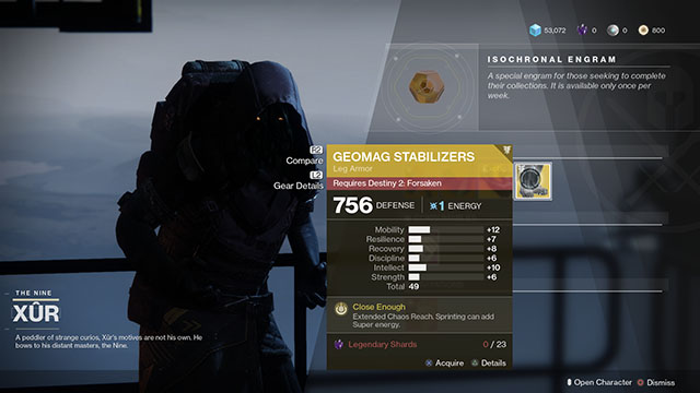 xur today