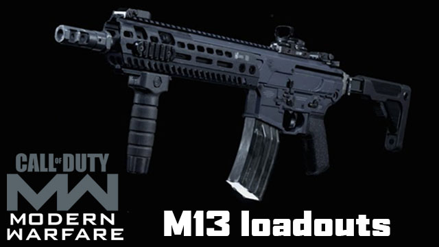 M13C Warzone Loadouts - One of the best sniper support in the game!