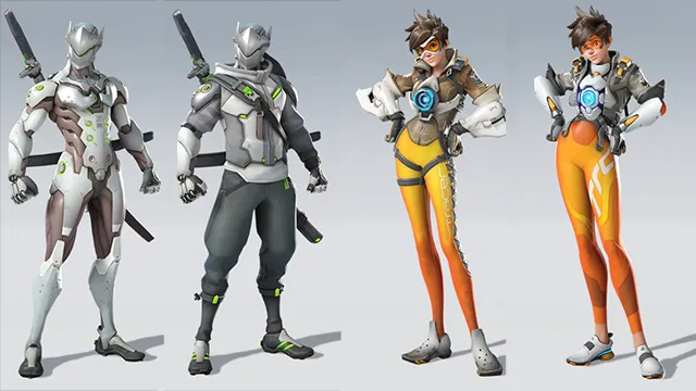 The Colorful Characters Of Overwatch  Overwatch tracer, Character art,  Tracer art