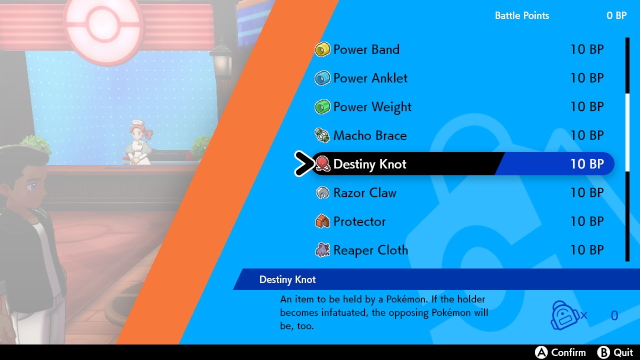 Pokemon Sword and Shield Destiny Knot