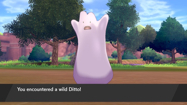 Pokemon Sword and Shield Ditto