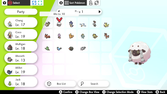 Pokemon Sword and Shield Box Link