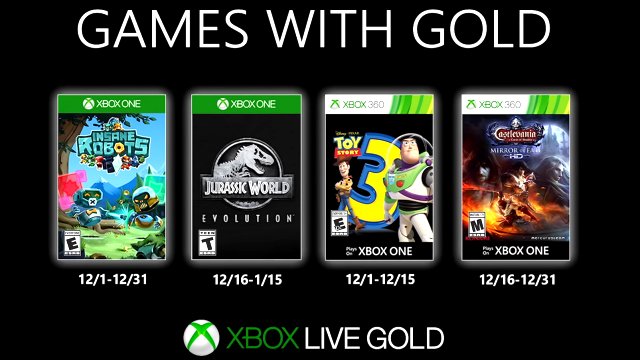 Xbox Games with Gold December 2019 lineup - GameRevolution