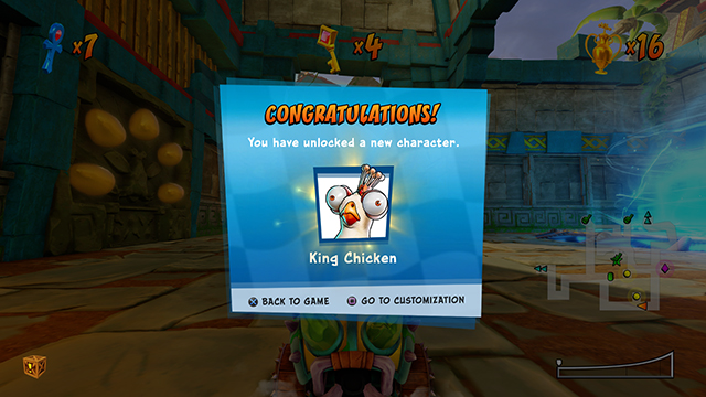 Crash Team Racing Golden Egg Locations | How to unlock King Chicken