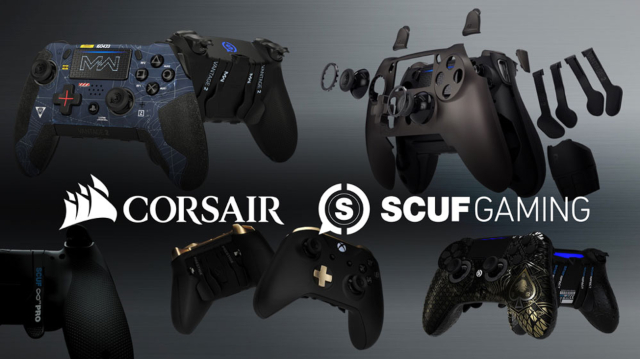 Corsair acquires premium controller maker SCUF Gaming
