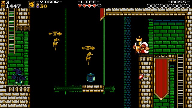 Shovel Knight King of Cards Platforming