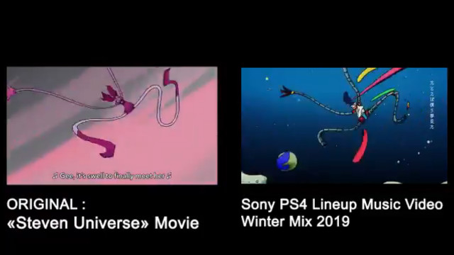 Sony PS4 alleged Steven Universe plagiarism