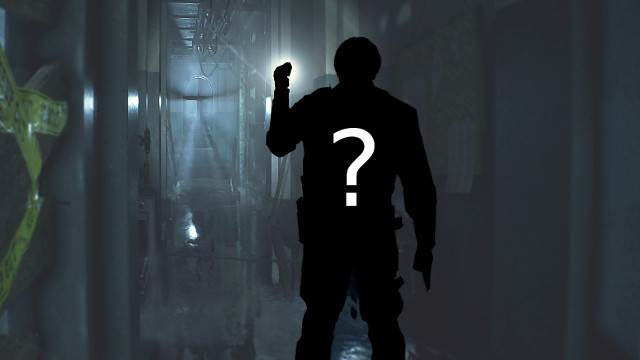Unannounced new CAPCOM game RE2 silhouette