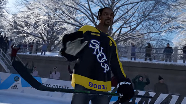 NHL 20 update adds Snoop Dogg as announcer and playable character