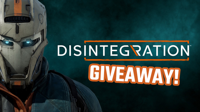 DISINTEGRATION giveaway