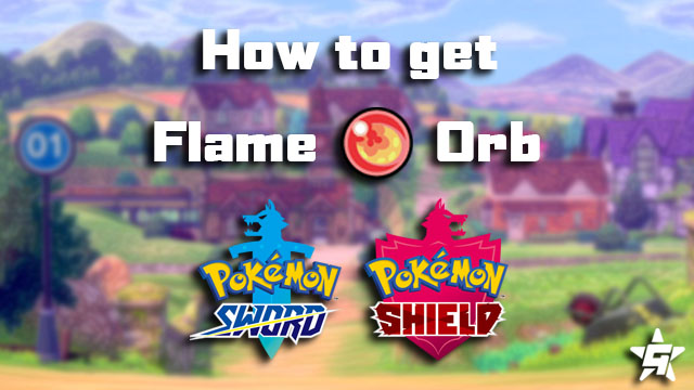 Pokemon Sword and Shield Flame Orb