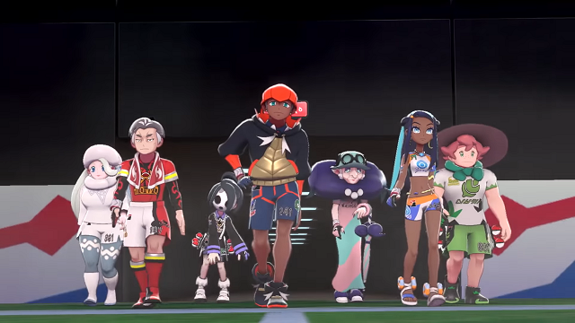 Pokemon Sword and Shield Gym Leaders