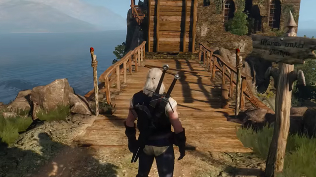 The Witcher 3 search the ruins of the fortress by the lighthouse