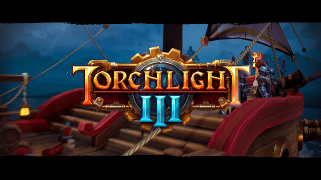 Torchlight 3 Logo Screen Header