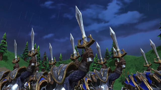Warcraft 3: Reforged Map Maker swords