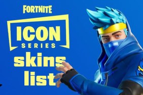 all Fortnite Icon Series skins list