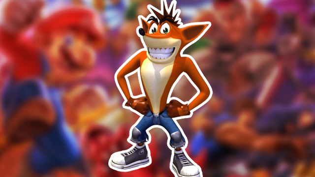 All the Crash Bandicoot content we could see in Super Smash Bros