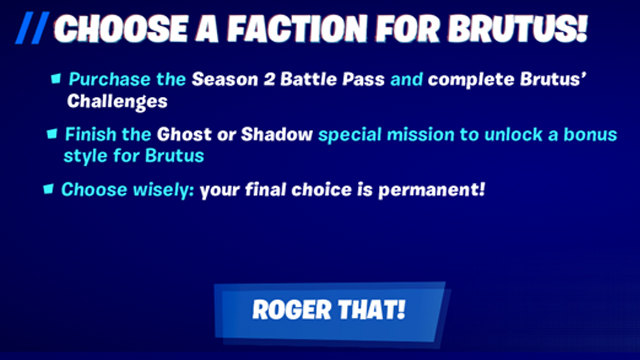 Can you swap between Ghost and Shadow in Fortnite