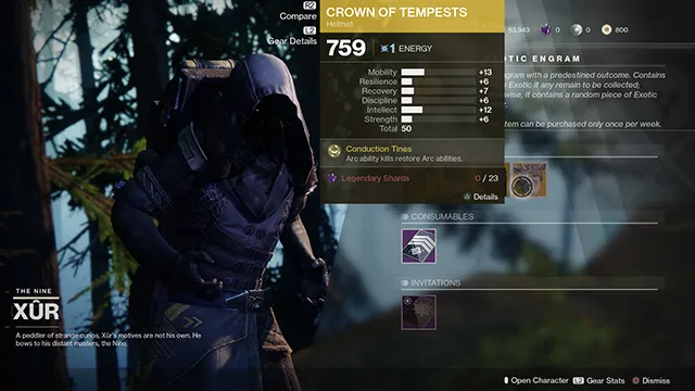 xur today