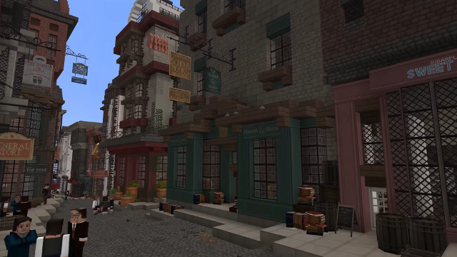 Minecraft Harry Potter RPG Diagon Alley