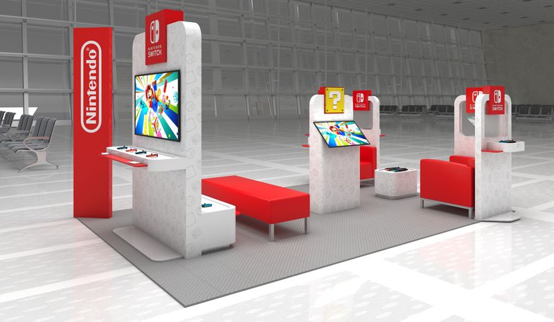 Nintendo Switch Pop-up lounge