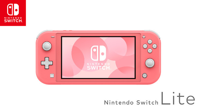 Pink Nintendo Switch Lite cover