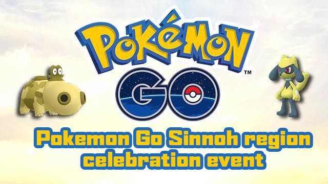 Pokemon Go Sinnoh region celebration event