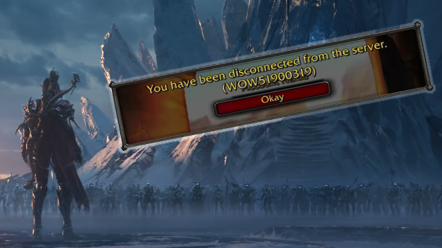 Why am I getting WoW Error Code WOW51900319?