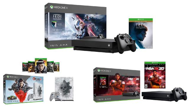 Xbox One X price drop bundles cover