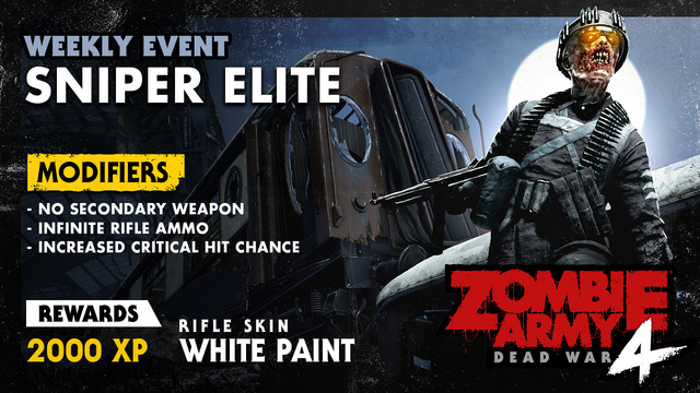 Zombie Army 4 Weekly Events