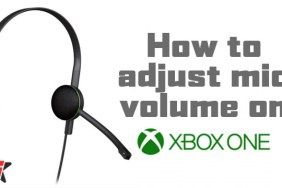 how to adjust microphone volume on Xbox One