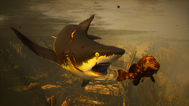 Maneater is not the Untitled Shark Game you're looking for (it's better)