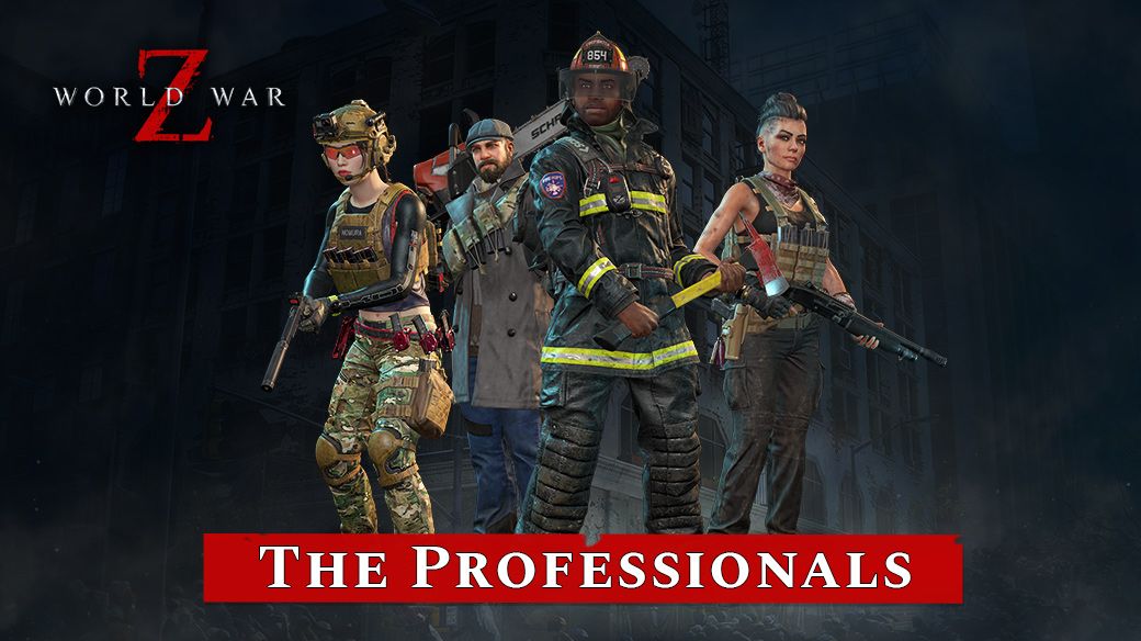 World War Z patch notes Professionals character pack