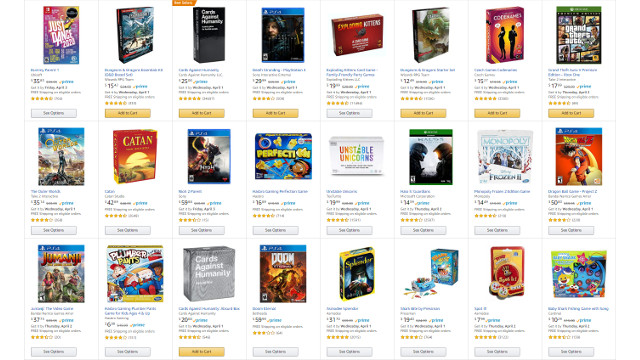 Amazon game deals March 2020