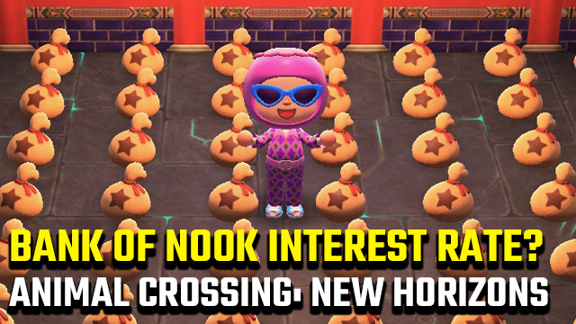 Animal Crossing: New Horizons Bank of Nook interest rate