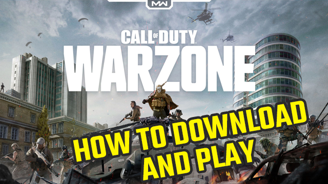 CALL OF DUTY warzone how to download play