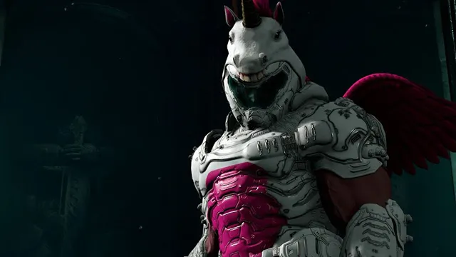 Doom Eternal DOOMicorn skin