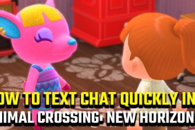 How to text chat quickly in Animal Crossing: New Horizons