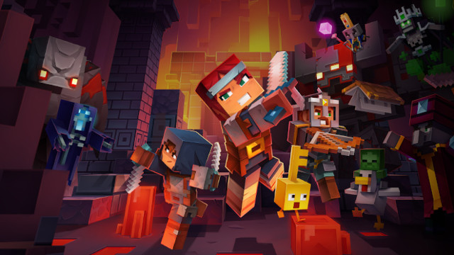 Minecraft: Dungeons release date delay sword